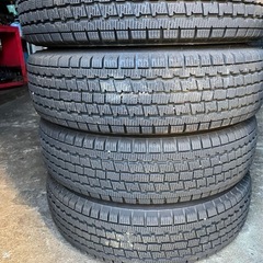 軽バン用冬タイヤセットの画像