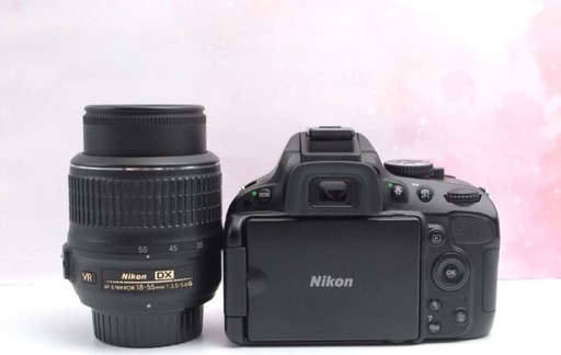 【中古】一眼レフ　ニコン　D5100