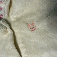 ミキハウス　ベビー　ポンチョ　ケープ　70〜90の画像