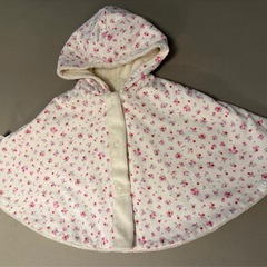 ミキハウス　ベビー　ポンチョ　ケープ　70〜90の画像
