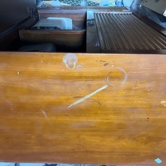 無料 アジアン棚 昭和レトロ ラック 収納 電話台 キャビネット たんす の画像