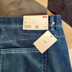 ユニクロ、ストレッチデニム新品の画像