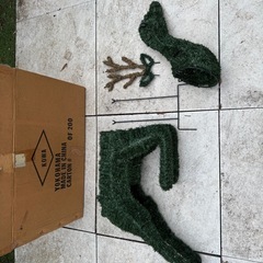 【国分寺】クリスマス　トナカイ　置物　分解可能！　の画像