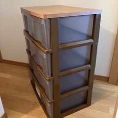 4段収納ケースの画像