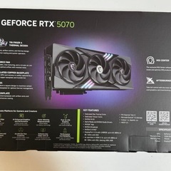 MSI GeForce RTX 5070 12G GAMING TRIO OCの画像