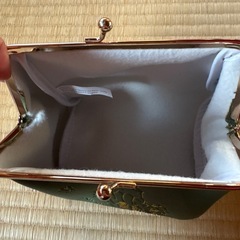 がま口型ポーチの画像