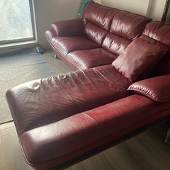 皮のそふあーの画像