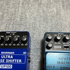 ベリンガー　リバーブRV600&ウルトラフェイズシフターUP100
の画像