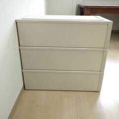 押入れケース３個（高さ23cm）【小金井市民限定】（小金井市再生家具）品番：11-01-03 ※新規優先の画像