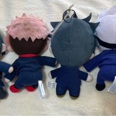 呪術廻戦 クッション ぬいぐるみ　マスコット　セットの画像