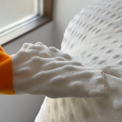 特大あひるのぬいぐるみの画像