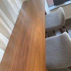 カウンターテーブル、チェアセットの画像