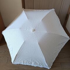 未使用の晴雨兼用折りたたみ傘ですの画像