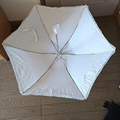 未使用の晴雨兼用折りたたみ傘ですの画像