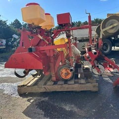  大豆播種機　耕うん・播種兼用　中古　動作良好　試運転可能の画像