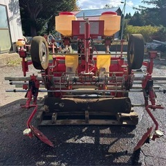  大豆播種機　耕うん・播種兼用　中古　動作良好　試運転可能の画像