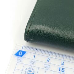 グリーン　レイメイ藤井　システム手帳　ダヴィンチ　ポケットサイズ　mini6の画像