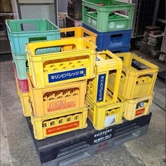 空ケース  プラケース  ケース  ジュース等  レトロ  まとめ売り  　の画像