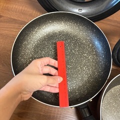【受け渡し予定者決定】IH対応 フライパン、鍋の画像