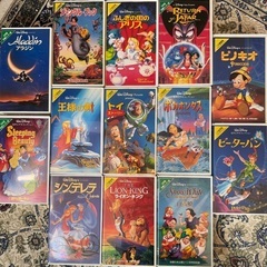 VHSディズニービデオの画像