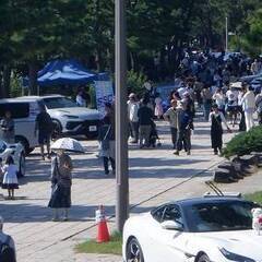 海の公園「スポーツカーアクアリウム 2025」