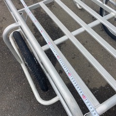 アルミ製 リヤカー リアカー 現状 台車の画像