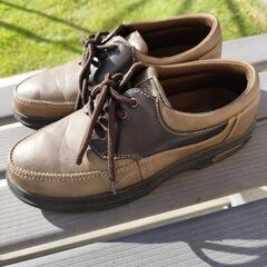 美品　紳士靴　スニーカー　紐靴　茶色　サイズ27cmの画像