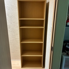 高さ変更可能　本棚の画像