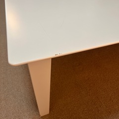 ローテーブル　ホワイトの画像