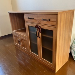 食器棚　キッチンカウンターの画像