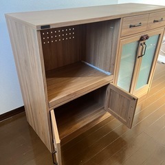 食器棚　キッチンカウンターの画像