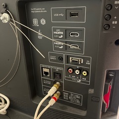 シャープ 32V型 ブルーレイ内蔵 HDD搭載　ハイビジョン 液晶テレビ  テレビ台の画像