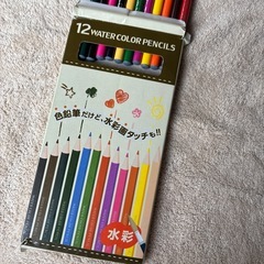 ほぼ未使用　水彩色鉛筆の画像