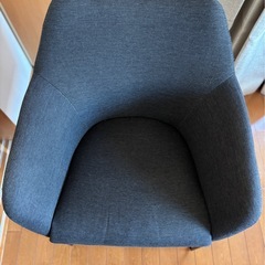 TOSSBERG トッスベルグ チェア, メタル ブラック/グンナレド ダークグレーの画像