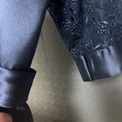 パーティードレス　ネイビー　Mサイズの画像