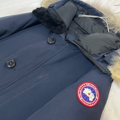 ＊カナダグース JASPER PARKA＊ネイビー＊Lサイズ＊コヨーテファーの画像