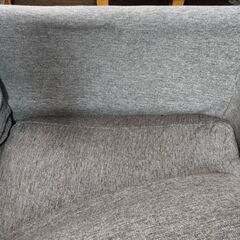 早い者勝ち！3人掛けソファ（4人掛け可）ブラウン系クッション付の画像