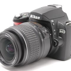 ショット数約８００枚♪Nikon D40 届いてすぐ使える安心のデビューセットの画像