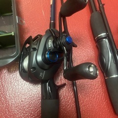 釣竿　バス釣りの画像