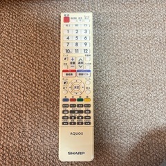 シャープ 32V型 ブルーレイ内蔵 HDD搭載　ハイビジョン 液晶テレビ  テレビ台の画像