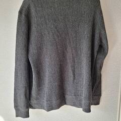 グレーのカーディガン　M の画像