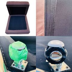 クラスティーナ　ウルティマソファ　オットマン　スツール　ブラウン　大型の画像