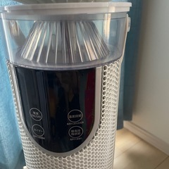 セラミックヒーター　加湿つき（リモコンなし）の画像