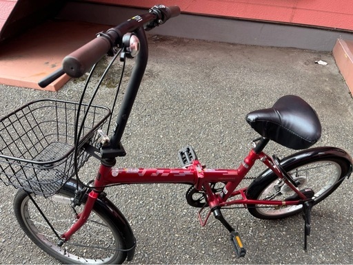 決まりました。お値下げ中 予定かわりまして14日迄の掲載となります 折りたたみ自転車 20インチ 4段変速