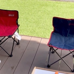 キャンプ用品//タープテント・チェアセットの画像