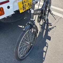 20インチ折りたたみ自転車の画像