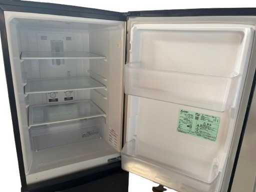三菱ノンフロン冷凍冷蔵庫　MR-P15D-B  146L   19年製