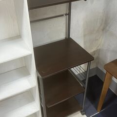【リサイクルショップどりーむ天保山店】No.4599 レンジラック キッチン家具の画像