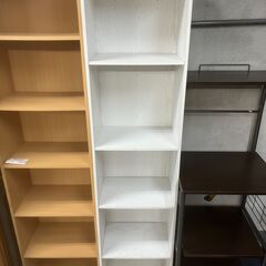 【リサイクルショップどりーむ天保山店】No.4616 棚 白 ホワイト 5段の画像