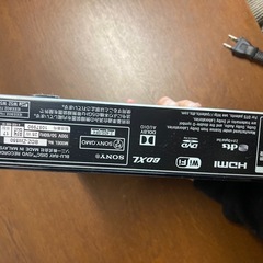 SONY Blu-rayDISK/DVDレコーダーの画像